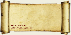 Jovana Orlović vizit kartica